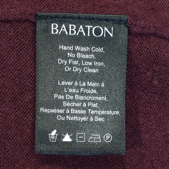Babaton Linen/Wool V-Neck - Picture 4 of 5